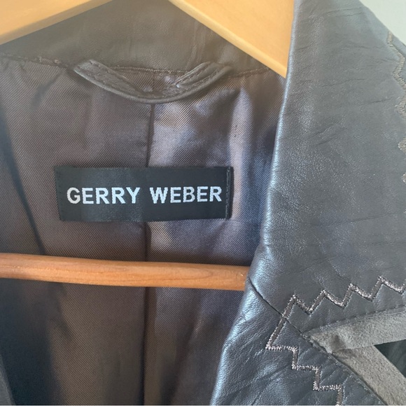 Gerry Weber size 6 Leather Jacket - Picture 9 of 11